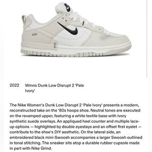 Wmns dunk low disrupt 2 ‘pale